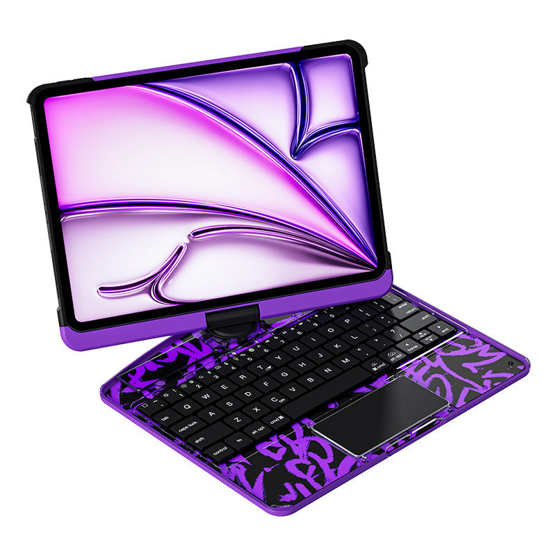 Multi-touch trackpad on a transparent iPad keyboard case